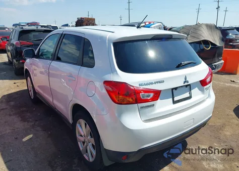 2013 Mitsubishi Outlander Sport Es z USA, uszkodzony, nr VIN 4A4AP3AU4DE011667